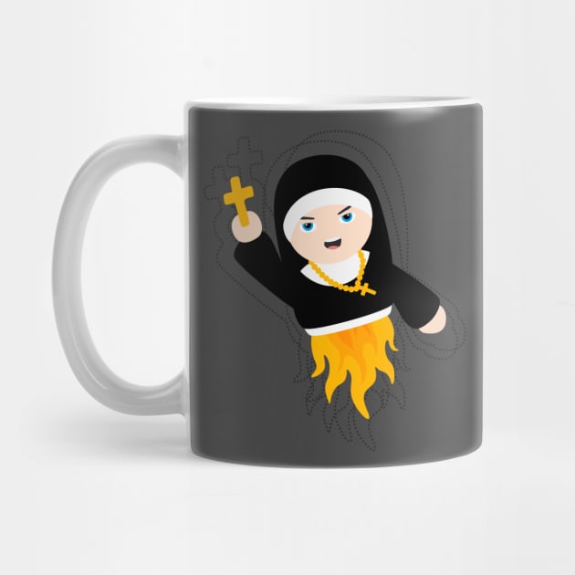 Nun with Superpowers! by XOOXOO